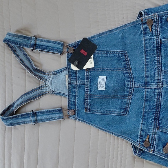 Levi's Vintage Overall Foolish Love Sz S - Picture 7 of 15